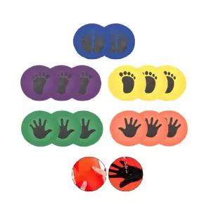 초등 레크레이션 신체발달 손발마커 14pcs 스포츠 활동놀이 매트