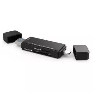 C타입 USB3.1 스틱형 멀티 카드리더기 OTG 핸드폰연결
