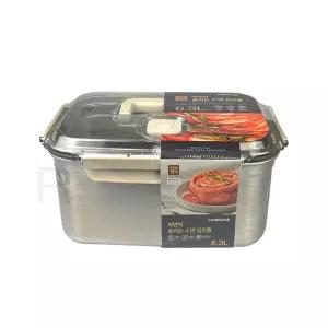 직사각 락앤락 스텐 김치통 6.3L (6636) -O