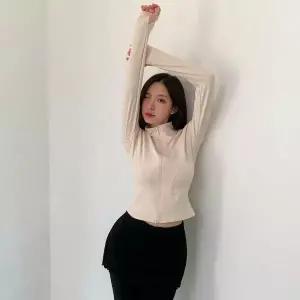 [하프클럽/다잇템]여성용 롱슬리브 트레이닝복 집업 컷아웃 점퍼