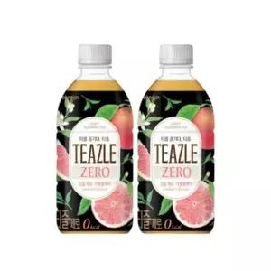 웅진 티즐 제로 자몽블랙티 500ml 10개