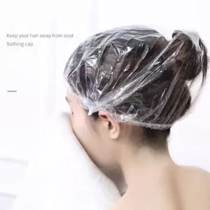 일회용 샤워캡 비닐 헤어캡 100P/비닐캡/투명캡/방수캡/사우나캡/여성/머리망/1회용/머리캡/목욕캡/헤드커