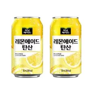 미닛메이드 레몬에이드 탄산 355ml 24개