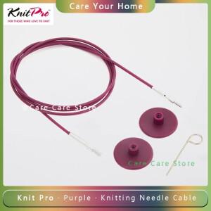 KnitPro-보라색 교환  바늘 케이블  액세서리  원형 이동식 코드 도구 제품