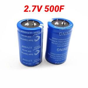자동차 정류기 액세서리   하이 퀄리티 2.7V500F 슈퍼 캐패시터  2.7V 500F 볼륨  35x60  20피스-2피스