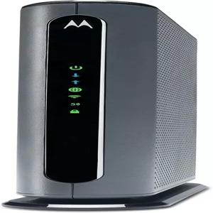 파워 부스트 기능을 갖춘 모토로라 MG7700 모뎀 WiFi 라우터 콤보 컴캐스트 Xfinity Cox 및 Spectrum 승인