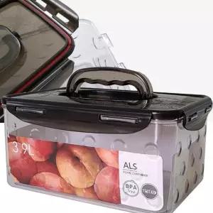 트라이탄 손잡이김치통 밀폐용기 3.9L 냉장