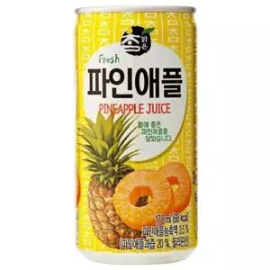 대일 참맑은 혼합 캔음료 혼합세트 식혜 음료수 업소용 벌꿀 알로에 복숭아 주스 매실