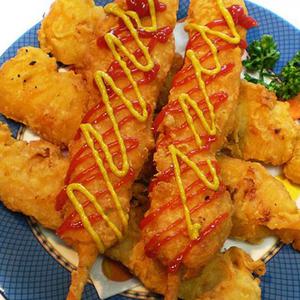 순살 치킨 후라이드 닭꼬치 1kg (100gX10개)