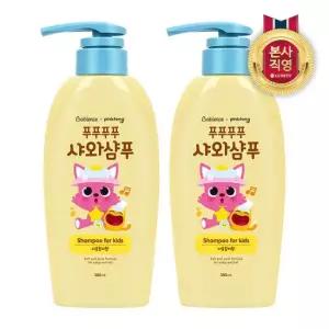 베비언스 핑크퐁 샤와샴푸 380ml 자몽릴리향 x 2개