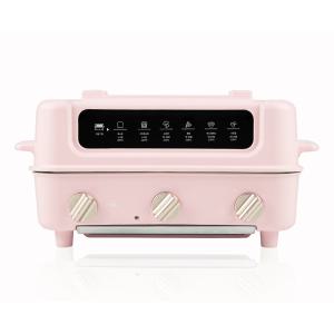 단미 오븐 멀티쿠커 전기그릴 DA-MEK03 핑크