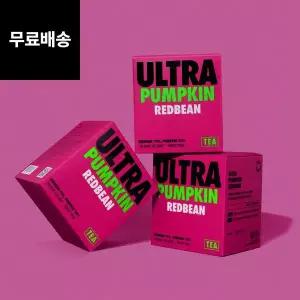 [울트라잇츠] 울트라 호박팥차 국내산 100% 호박차 팥차 (2g x 20개입) 3+1BOX