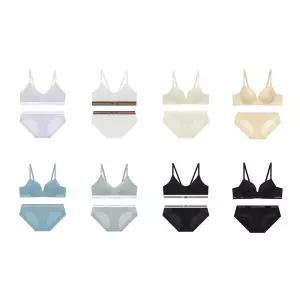 [코데즈컴바인이너웨어](강남점)선물포장 노와이어 여성세트 8종택1(CFWBR162+251+755)