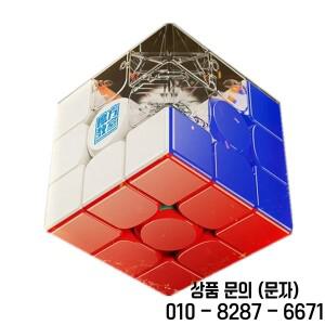 MoYu RS3M V5 3x3 이중 조정 버전 큐브 로봇 속도 매직 퍼즐 스티커 없음 MagLev 볼 코어 천