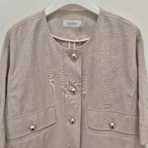 클리지 HC45 루즈핏 라운드 린넨자켓 CO5WJK0378F