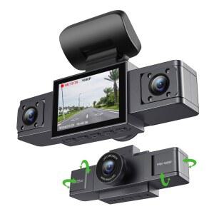 채널 대시 1080P 렌즈 자동 블랙박스 모니터링 DVR 녹음기 주차 DASHCAM