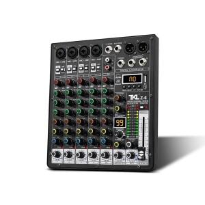 TKL Z-6 전문 믹싱 콘솔 밸런스 99DSP 블루투스 USB 인터페이스 6 채널 가족 파티 무대