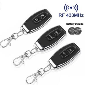 호환상품 433MHz 학습형 리모컨 RF 스마트 홈 송신기 코드 EV1527 차량 게이트 차고 문 알람 키용