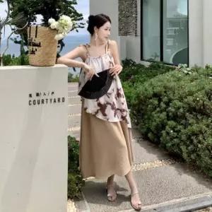 여자 데일리 바캉스 휴양지 롱원피스