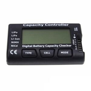 CellMeter-7 디지털 배터리 용량 감지기 LiPo LiFe 리튬 이온 Nicd NiMH 전압 테스터, RC 미터