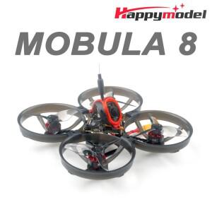 HappyModel Mobula 8 마이크로 FPV Whoop 드론 X12 AIO FC 400mW OPENVTX Caddx Ant 1200TVL EX1103 KV1100