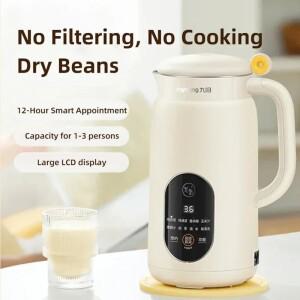 600ml Joyoung 두유 기계 Liquidificador 블렌더 휴대용 Juicer 너트 메이커 비건 푸드 프로세서 청소가 용
