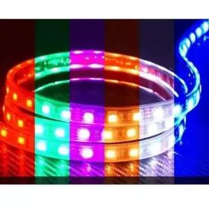 튜브타입 12V용 5050 3칩 LED바 RGB 5M(롤) 플렉시블 자동차튜브