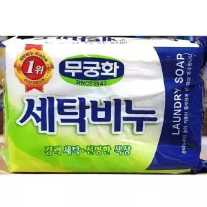 [룽스_61]세탁 무궁화 업소용 빨래 빨랫 고형 230g X32개