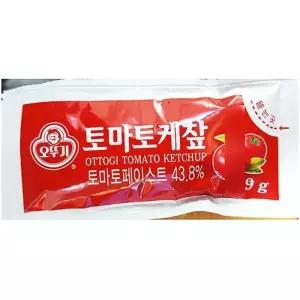 [룽스_61]오뚜기 일회용 토마토 케첩 캐찹 1회용 9g x1000
