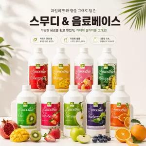 차그림 과일스무디 12종/스무디/과일주스