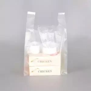 {소량} 일회용 치킨배달 비닐봉지 1호(무지)/100매