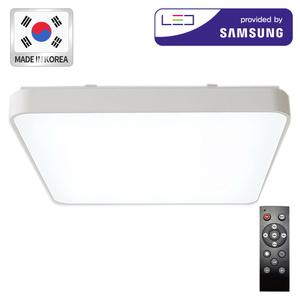 LED 시스템 리모컨 거실등 통4등 120W