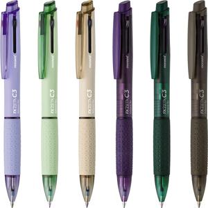 모나미 FX ZETA C3 3색 볼펜 낱개 에프엑스 제타 0.38mm 0.5mm 0.7mm