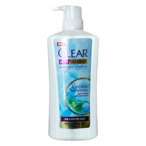 클리어 아이스 쿨 멘솔 샴푸 650ml 1개
