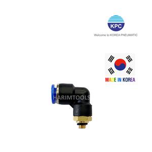 Korea Pneumatic 코리아뉴매틱 에어 원터치피팅 PL06-M5