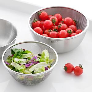 [리본제이]무디타 올스텐 믹싱볼 & 채반 2종 세트 22cm (중/2500ml)
