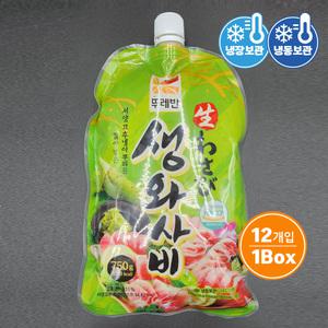 뚜레반생와사비 750gX12ea (박스) /서양고추냉이 생와사비페이스트 생와사비 움트리