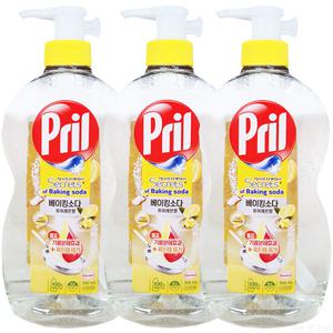프릴 베이킹소다 퓨어레몬 본품 700ml 3개