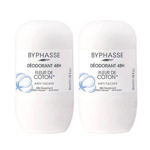 [바이빠세] 롤온 데오드란트 코튼플라워 48H 50ml x2개