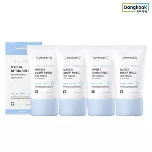 마데카 더마 쉴드 세이프 수분 선크림 50ml(SPF50+) 4개 24H자외선차단제 수분보