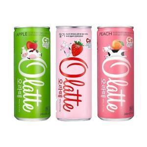 [반반상품] 오라떼 딸기10캔+애플10캔+피치10캔 240ml 30캔