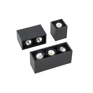 요크 멀티 3구 직부등 LED 21w 블랙 화이트 각도조절