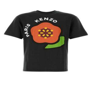 25SS 겐조 반팔 티셔츠 FF55TS5304SG99J BLACK DOM