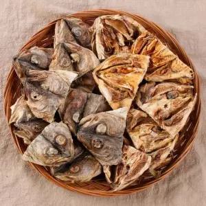 자연건조 납작 황태머리 500g 북어대가리 국물 육수용