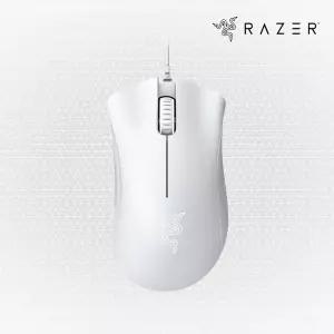 레이저코리아 데스에더 에센셜 화이트 유선 게이밍 마우스 Razer Deathadder Essential White