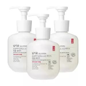 일리윤 프로바이오틱스 스킨배리어 젠틀클렌저 300ml 3개 /여성청결제
