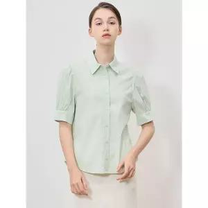 [리스트]레이디 코튼 퍼프 소매 셔츠 택가격 178000원 _P399227145