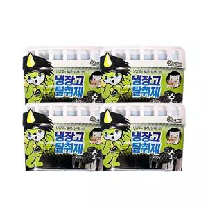 산도깨비 냉장고 탈취제 숯성분 냉장고 냄새제거 200g x4개