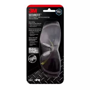 3M 폴리카보네이트 렌즈 자외선차단 안정적인 착용감 안전 고글 보안경 SF402 (1개입)