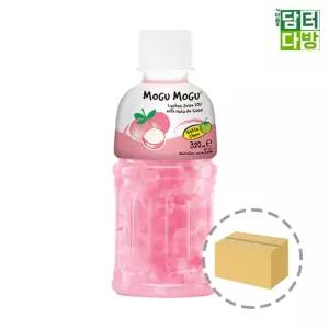 모구모구 리치 320ml (24페트)/음료/과일/딸기맛/레몬맛/리치맛/망고맛/메론맛/딸기/레몬/건강한/시원한